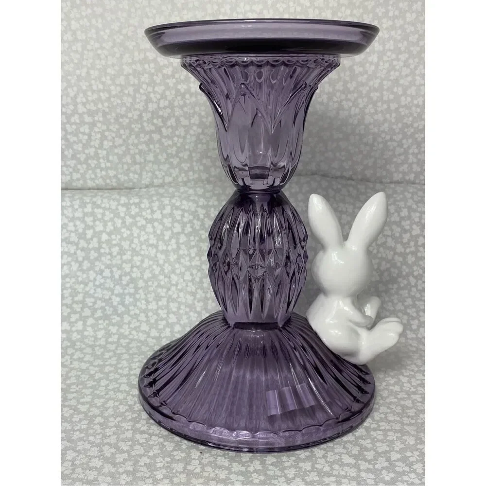 Bath and Body Works Easter Bunny Single wick candle holder.
